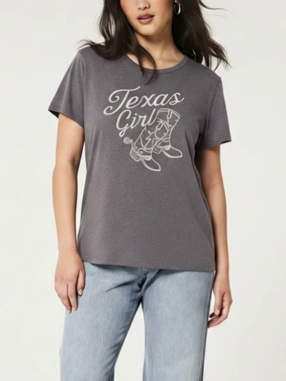 Texas Girl Grey T-Shirt